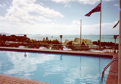 View from pool