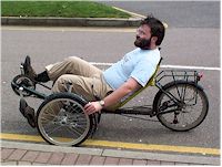 Recumbent tricycle